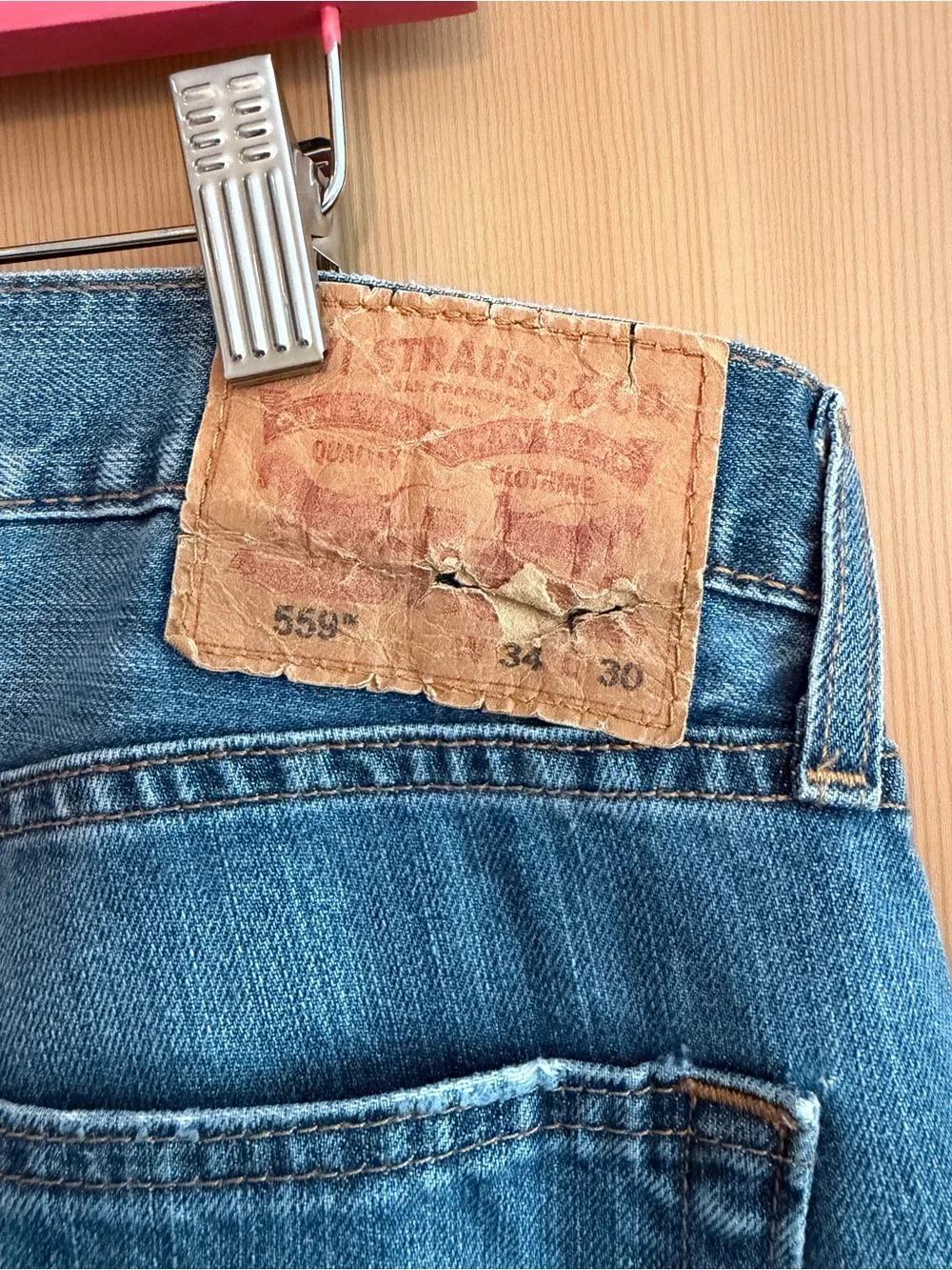 Levi's Men's Light Blue Straight Jeans